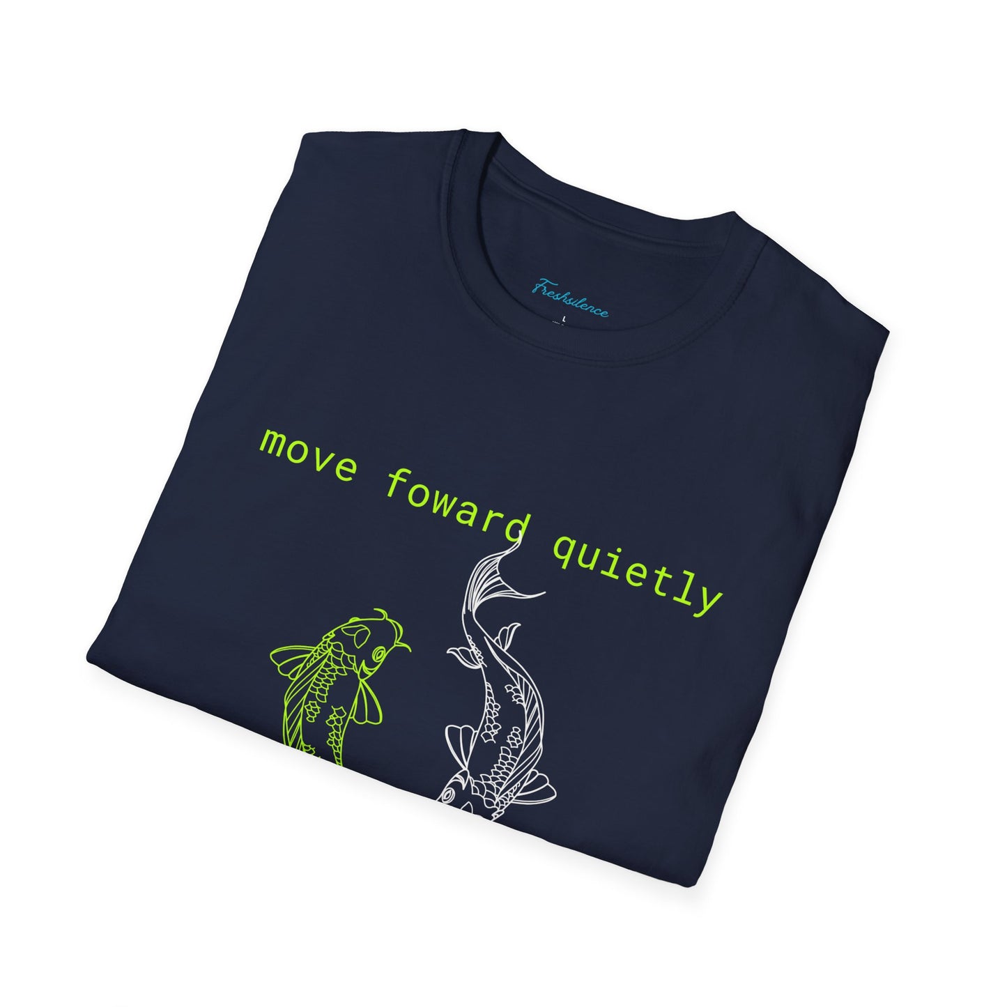 Mermaid Glow Tee — "Swim Toward Eternity" Neon Graphic T-Shirt