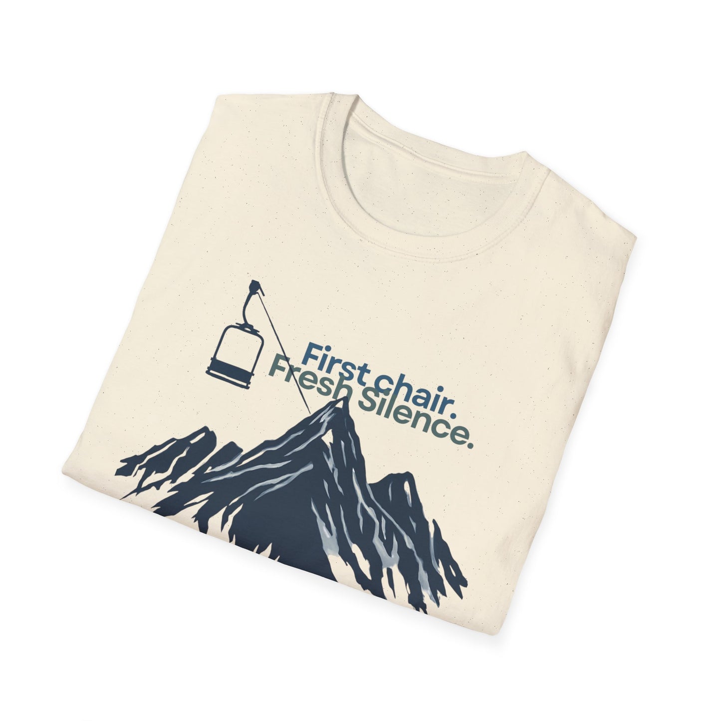 First Chair. Fresh Silence. T-shirt