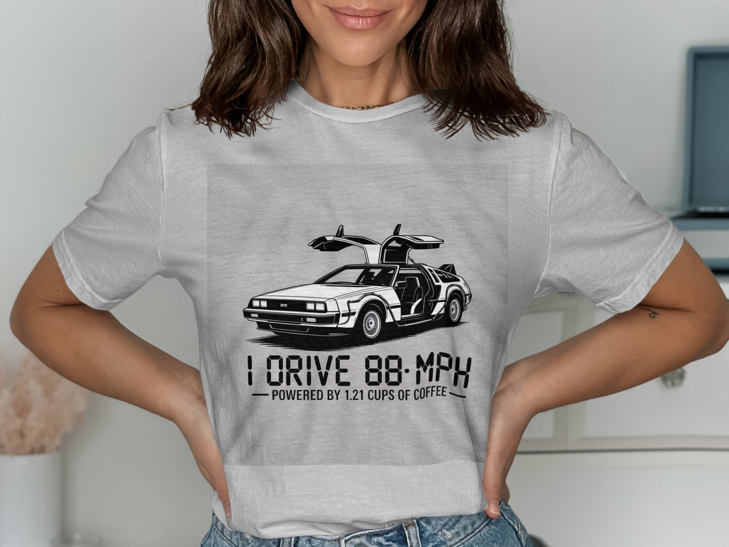 I Drive 88 MPH Powered by 121 Cups of Coffee Shirt