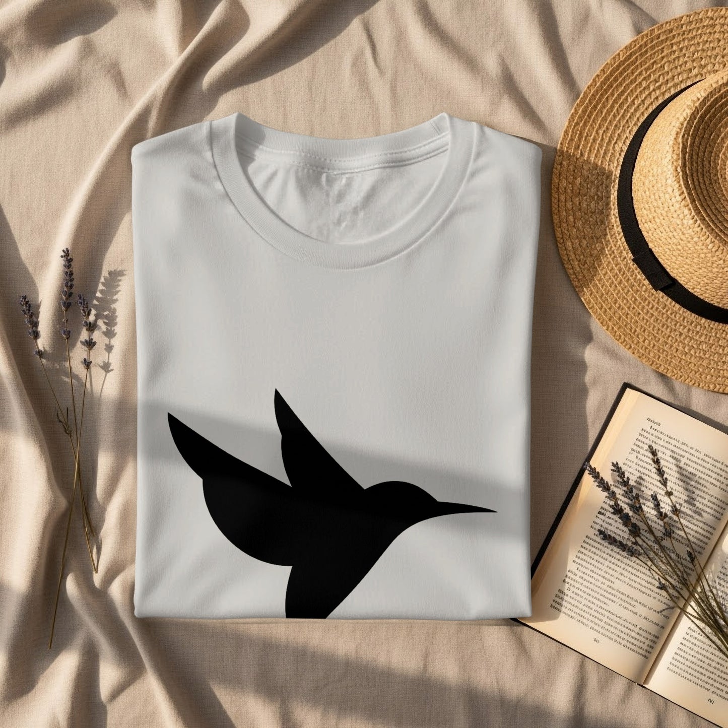 Stylish Bird Graphic Casual Wear T-Shirt for Everyday Use