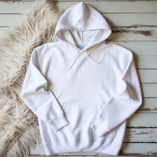 Floral Hippo Hoodie —