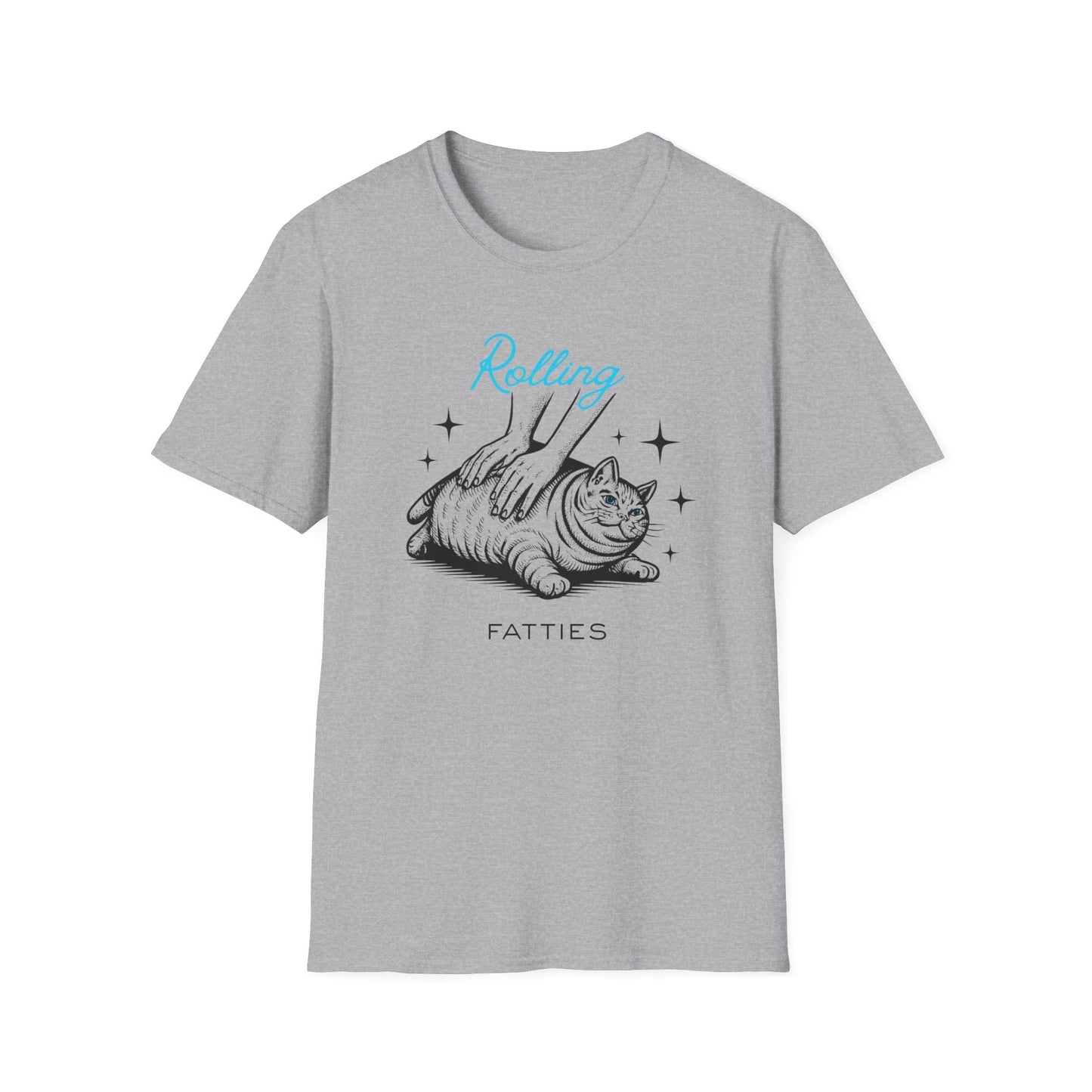 Rolling Fatties Cat T-Shirt