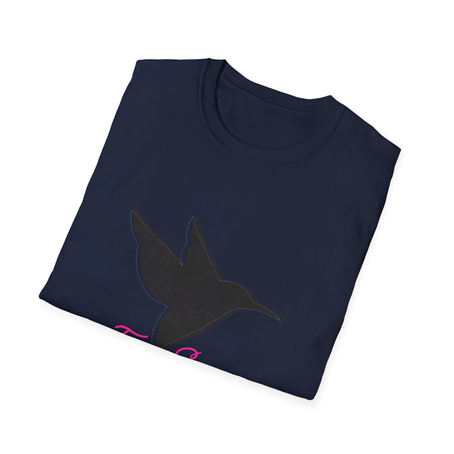 Hummingbird 'Fresh Silence' 3D Pink —T-Shirt