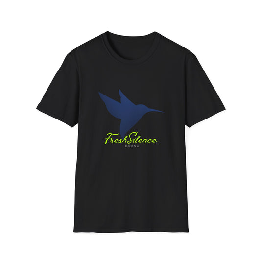 Hummingbird 'Fresh Silence' 3D Dark Blue —T-Shirt