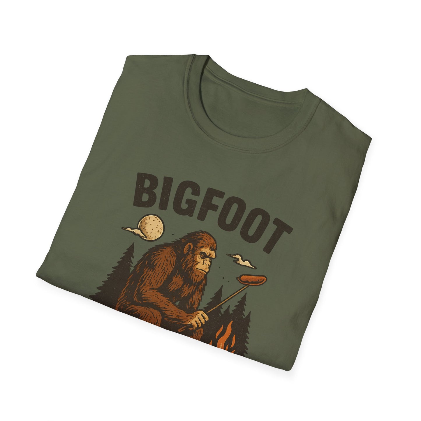 Bigfoot Campfire - T-shirt