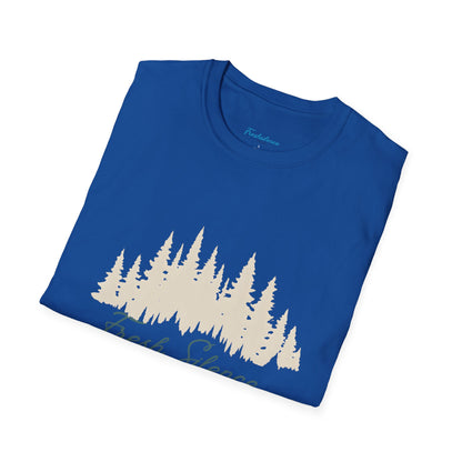 Fresh Silence Forest T-Shirt — Nature Graphic Tee