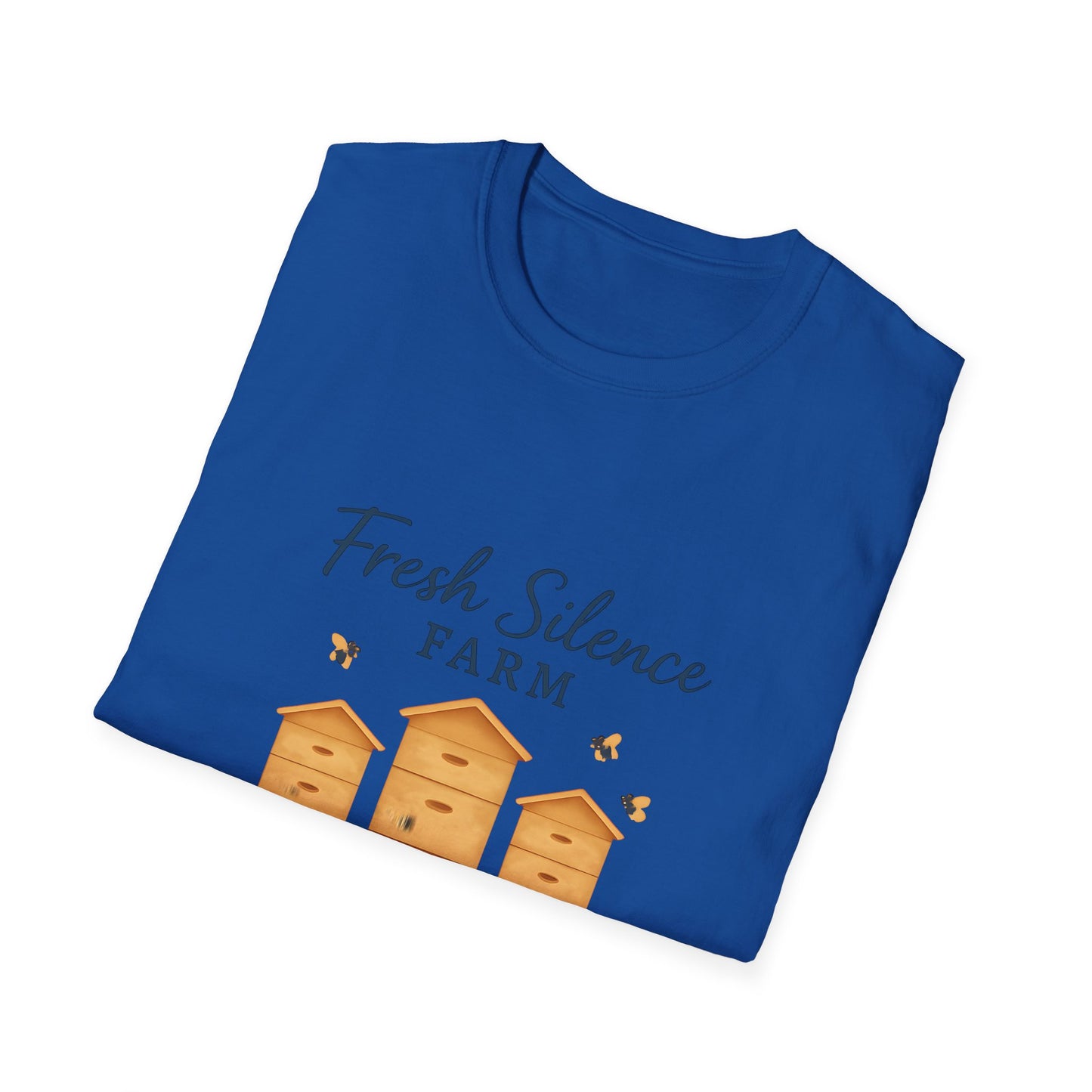 Fresh Silence Farm Honey Bees T-Shirt — Beekeeper Farm Honey Tee