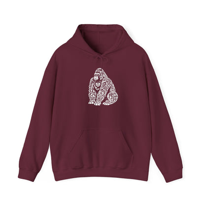 Floral Gorilla Hoodie