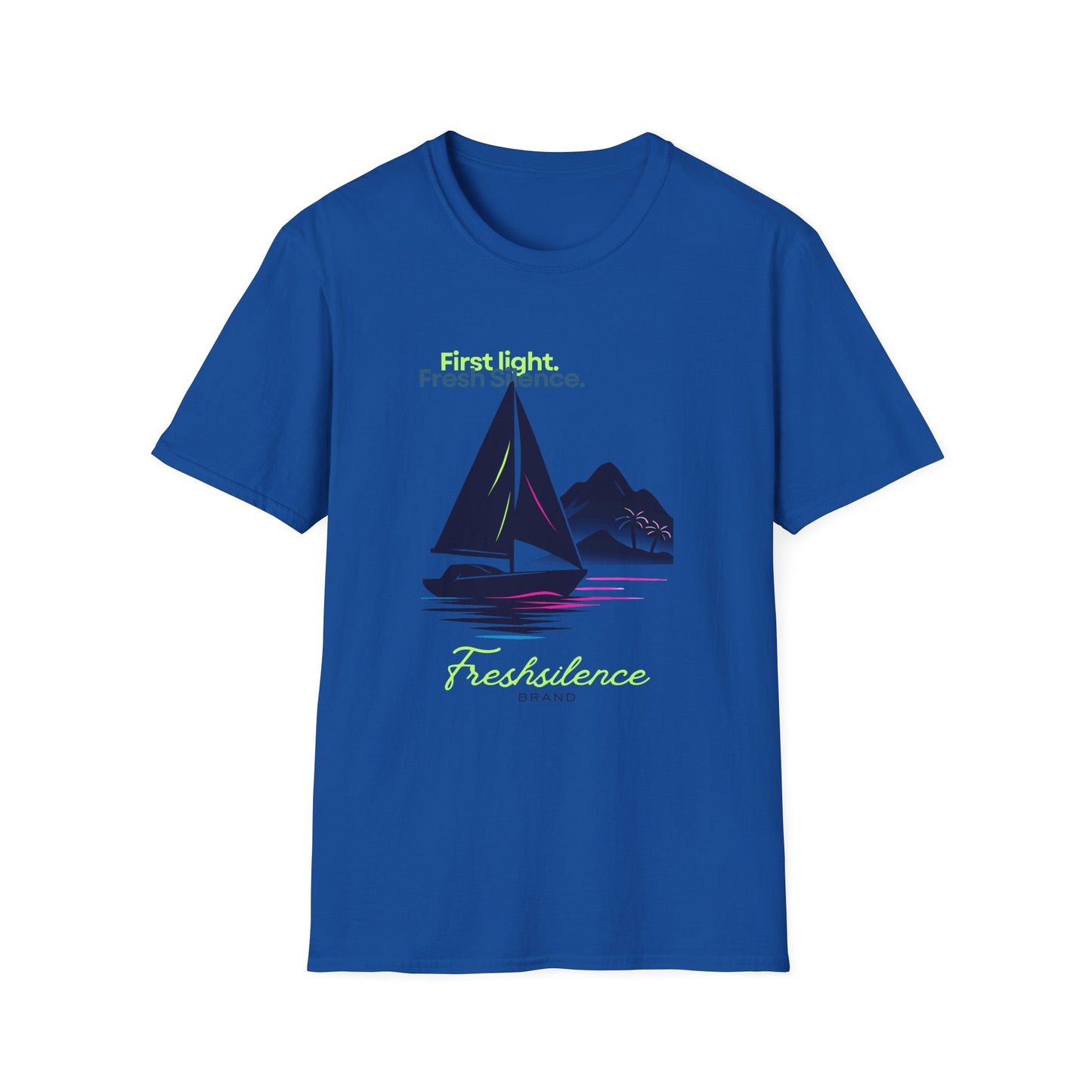 Sailboat Graphic Tee – Fresh Silence Nautical T-Shirt