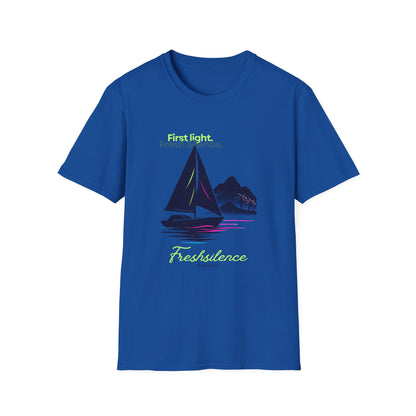Sailboat Graphic Tee – Fresh Silence Nautical T-Shirt