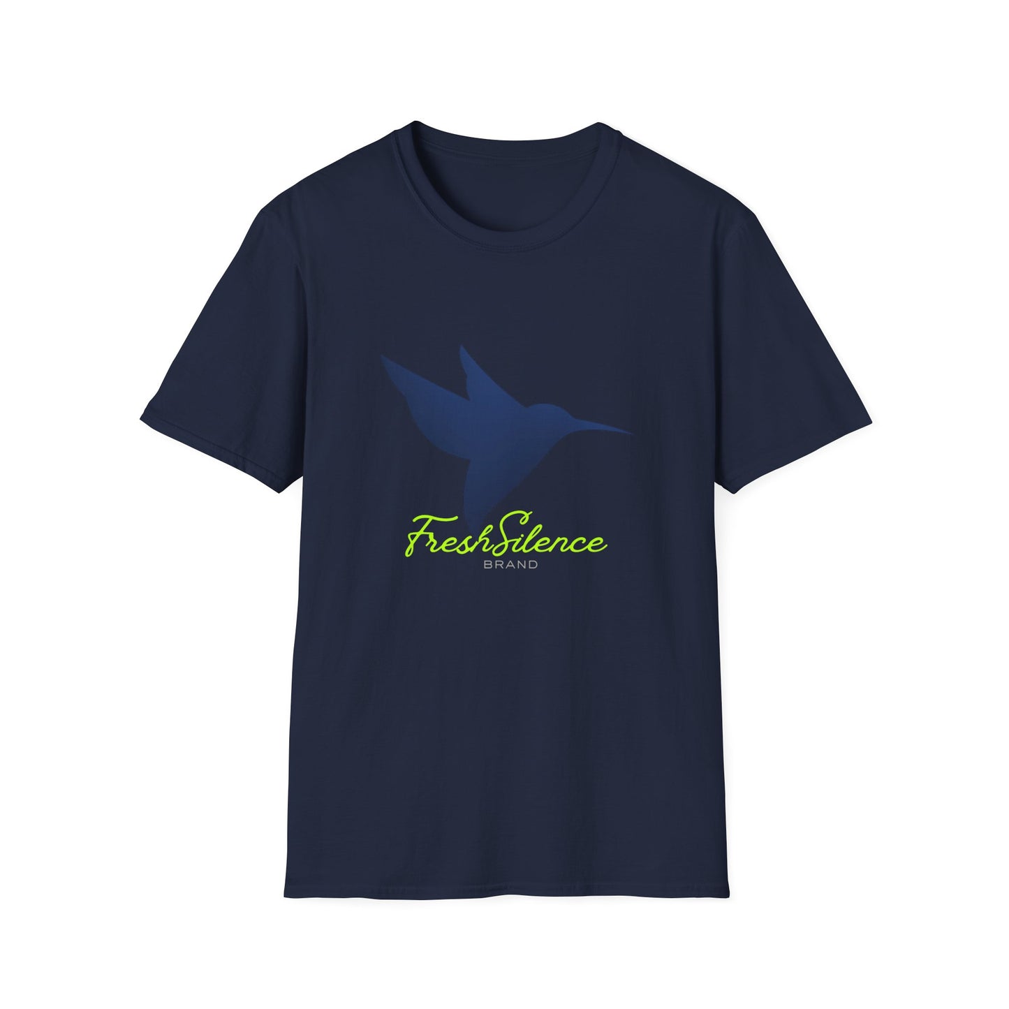 Hummingbird 'Fresh Silence' 3D Dark Blue —T-Shirt