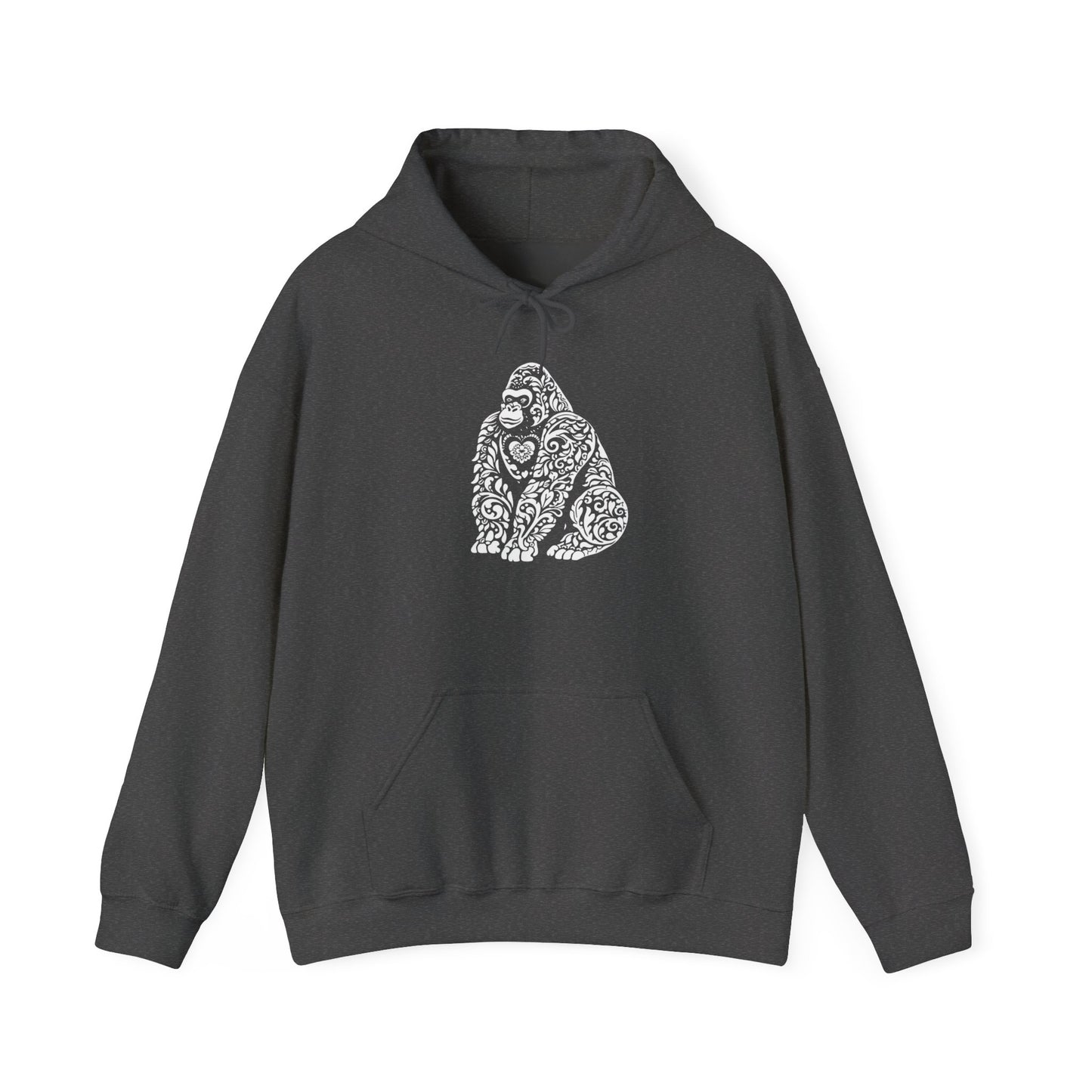 Floral Gorilla Hoodie