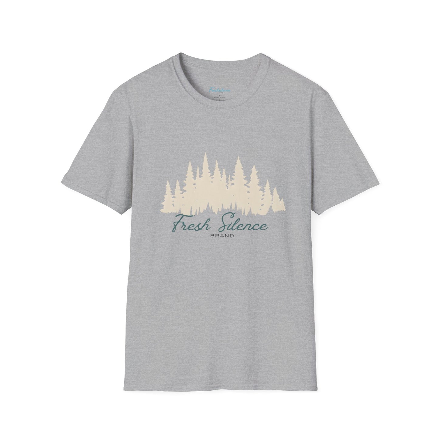 Fresh Silence Forest T-Shirt — Nature Graphic Tee