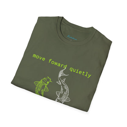 Mermaid Glow Tee — "Swim Toward Eternity" Neon Graphic T-Shirt