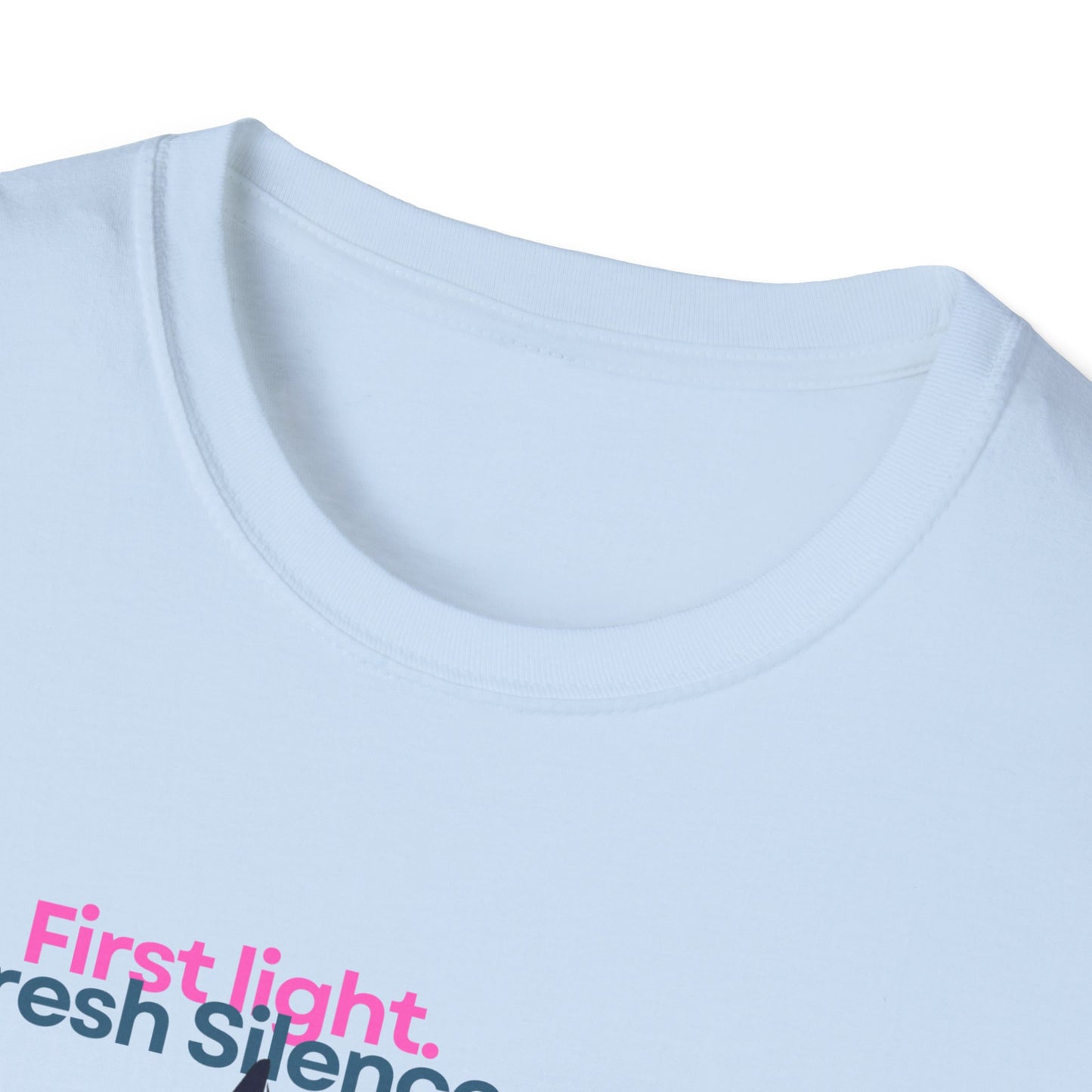 Sailboat Graphic T‑Shirt — "Freshslence" Coastal Morning Tee