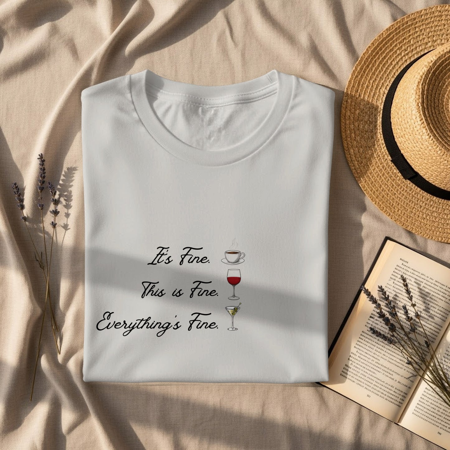 It's Fine This is Fine Everything's Fine Shirt