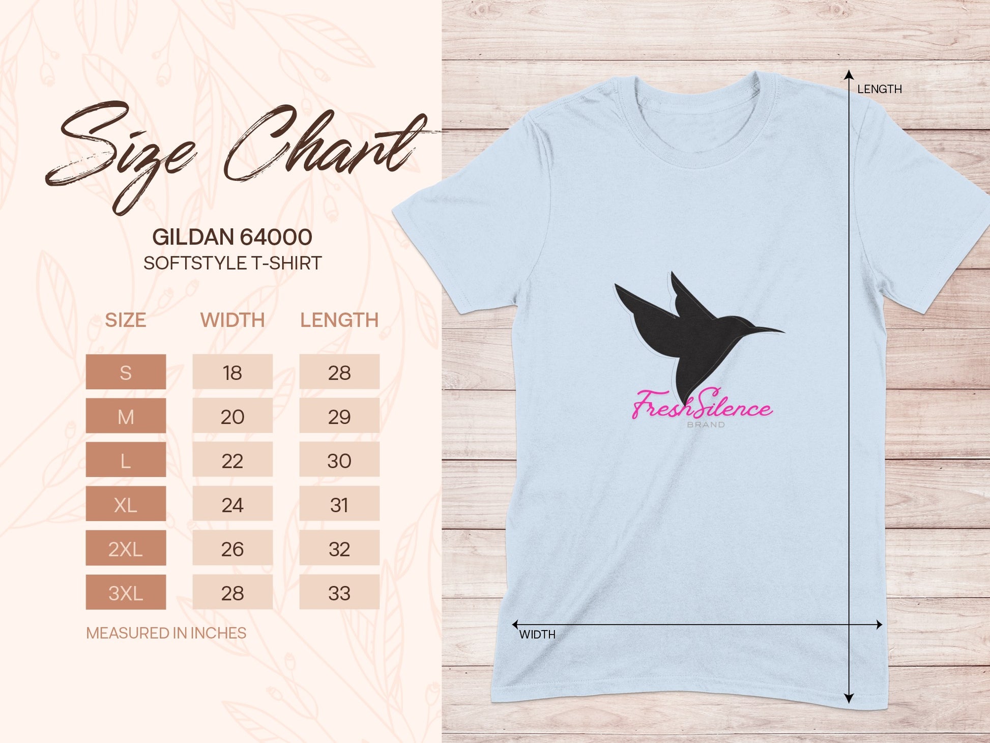 FreshSilence Softstyle T-Shirt Unique Design Apparel