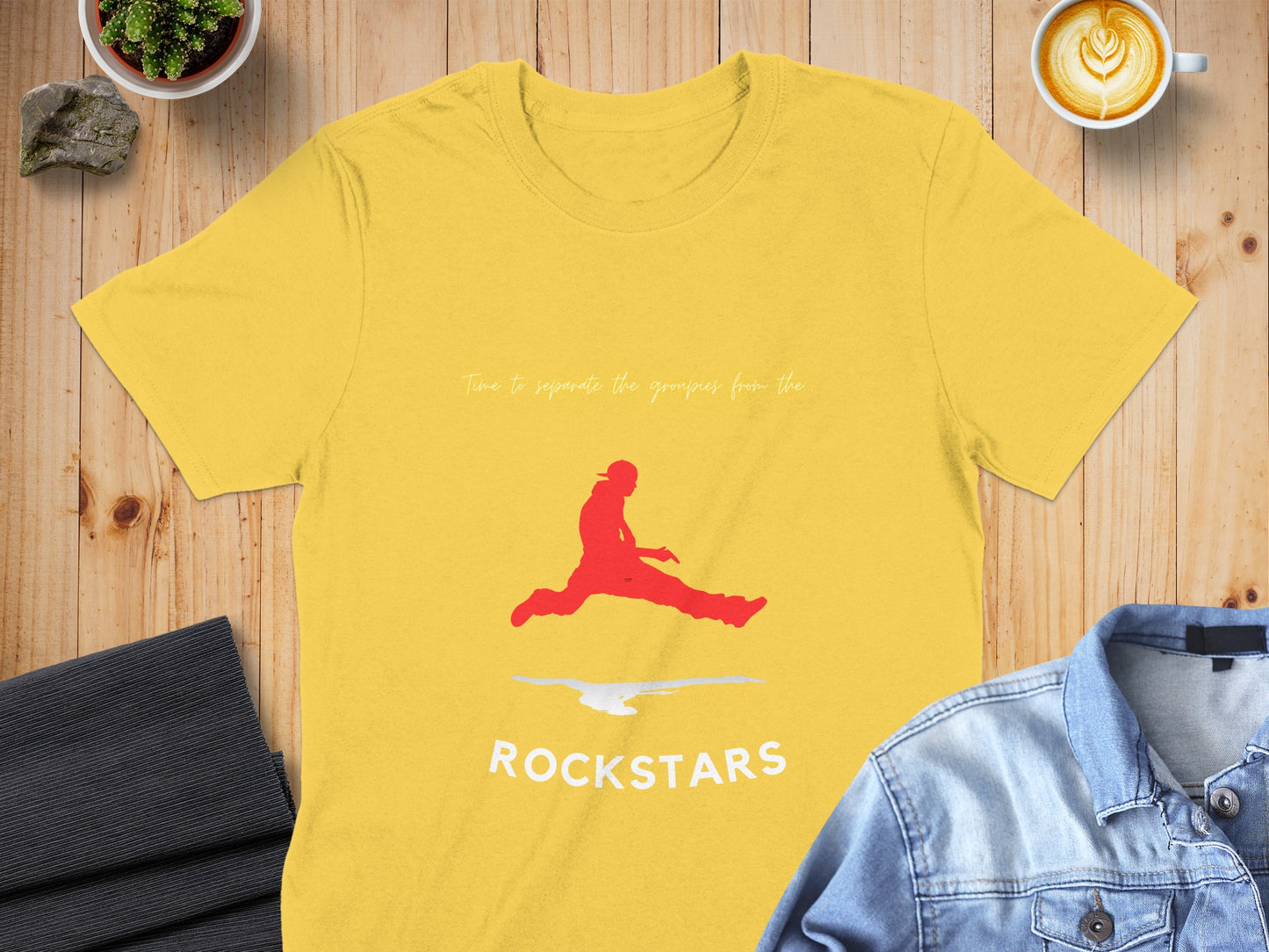 Time to separate the penguins from the rockstars shirt