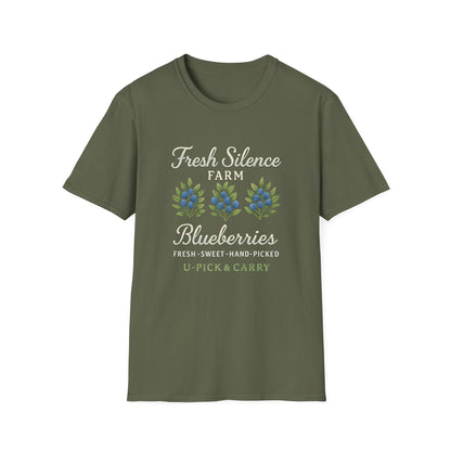 Fresh Silence Farm Blueberries T-Shirt