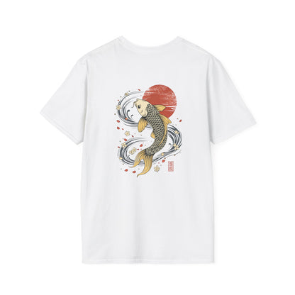 Koi on White - T-Shirt