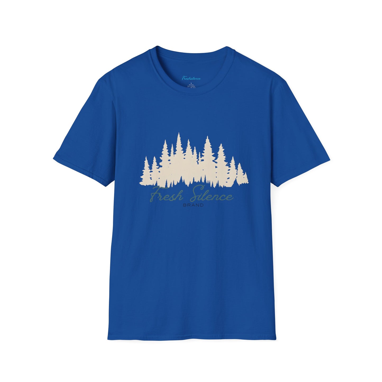Fresh Silence Forest T-Shirt — Nature Graphic Tee