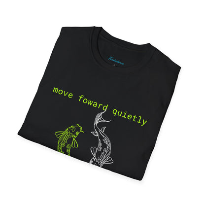 Mermaid Glow Tee — "Swim Toward Eternity" Neon Graphic T-Shirt