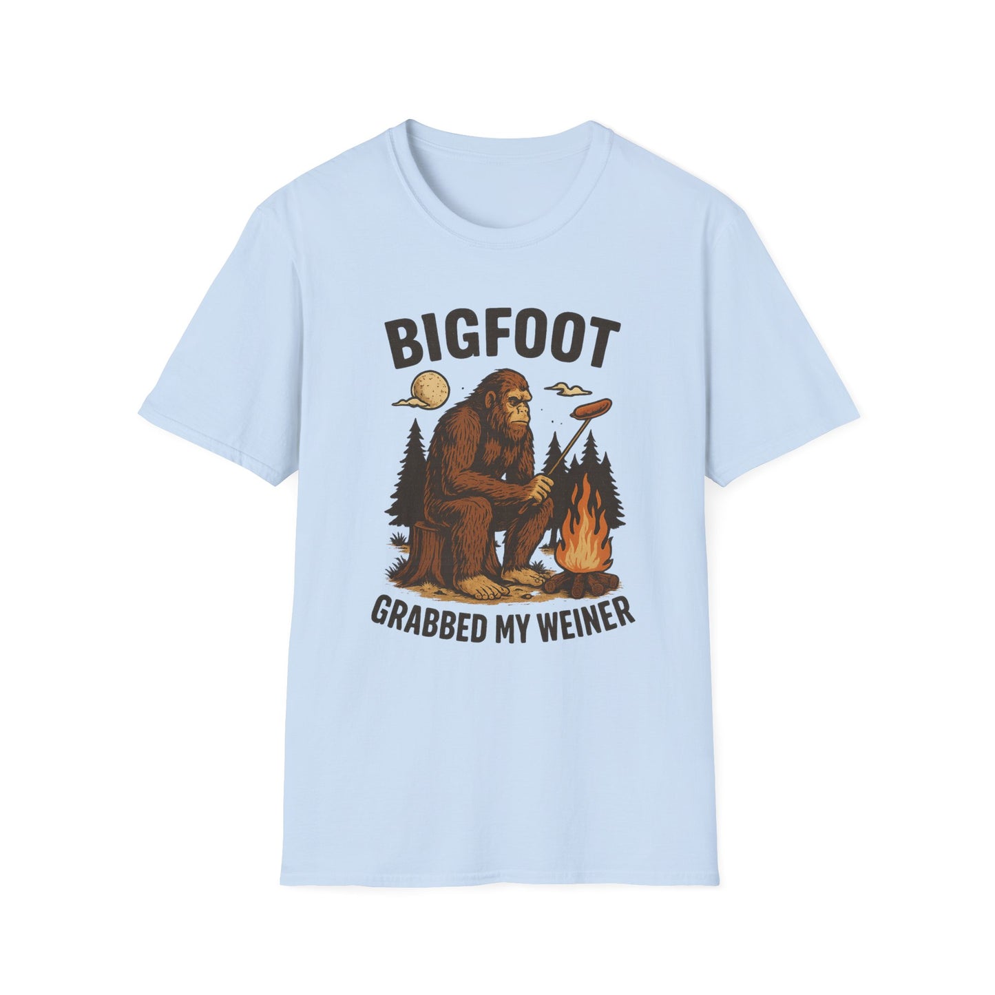 Bigfoot Campfire - T-shirt
