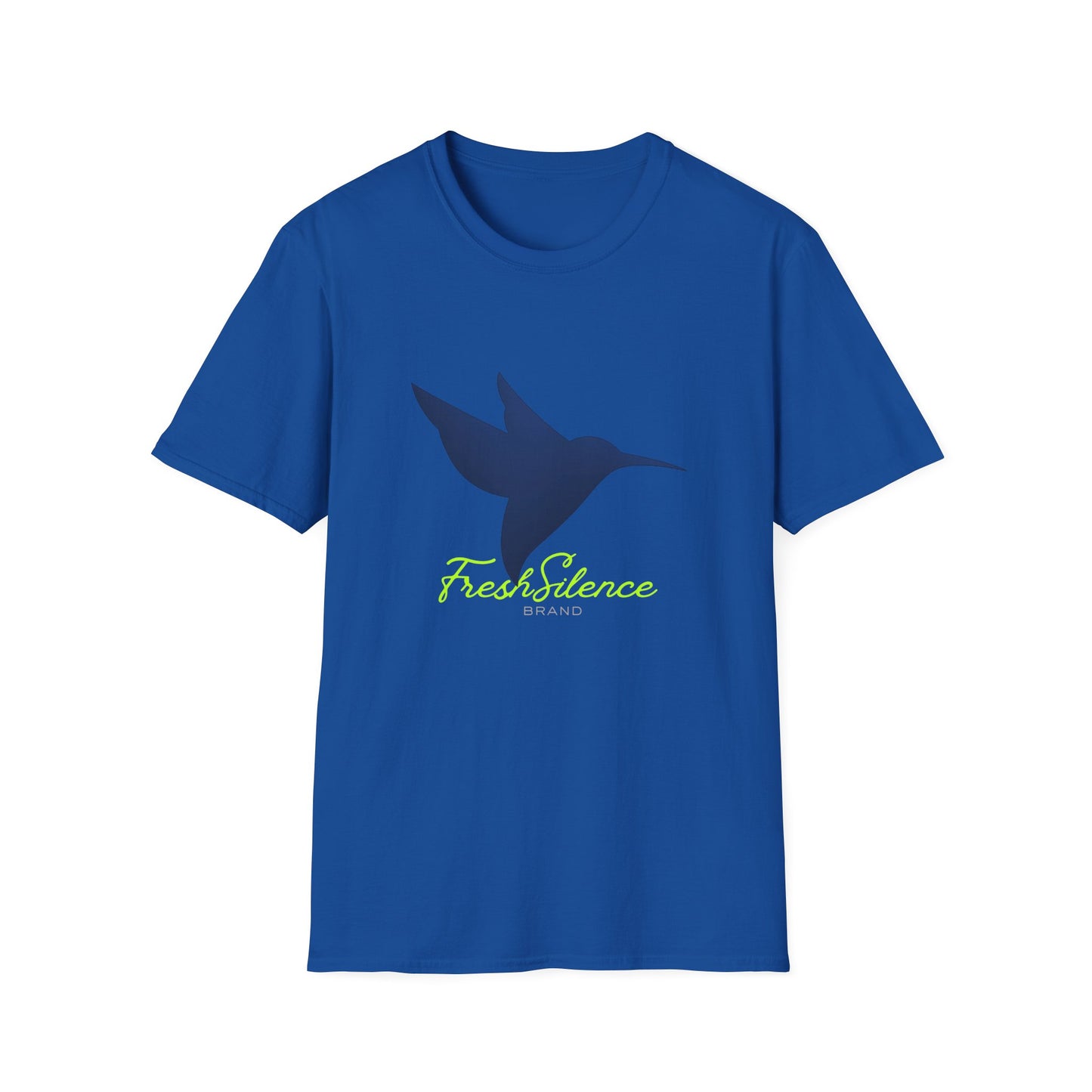 Hummingbird 'Fresh Silence' 3D Dark Blue —T-Shirt