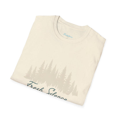 Fresh Silence Forest T-Shirt — Nature Graphic Tee
