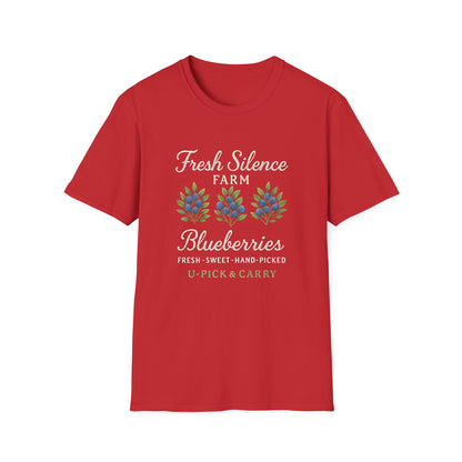 Fresh Silence Farm Blueberries T-Shirt