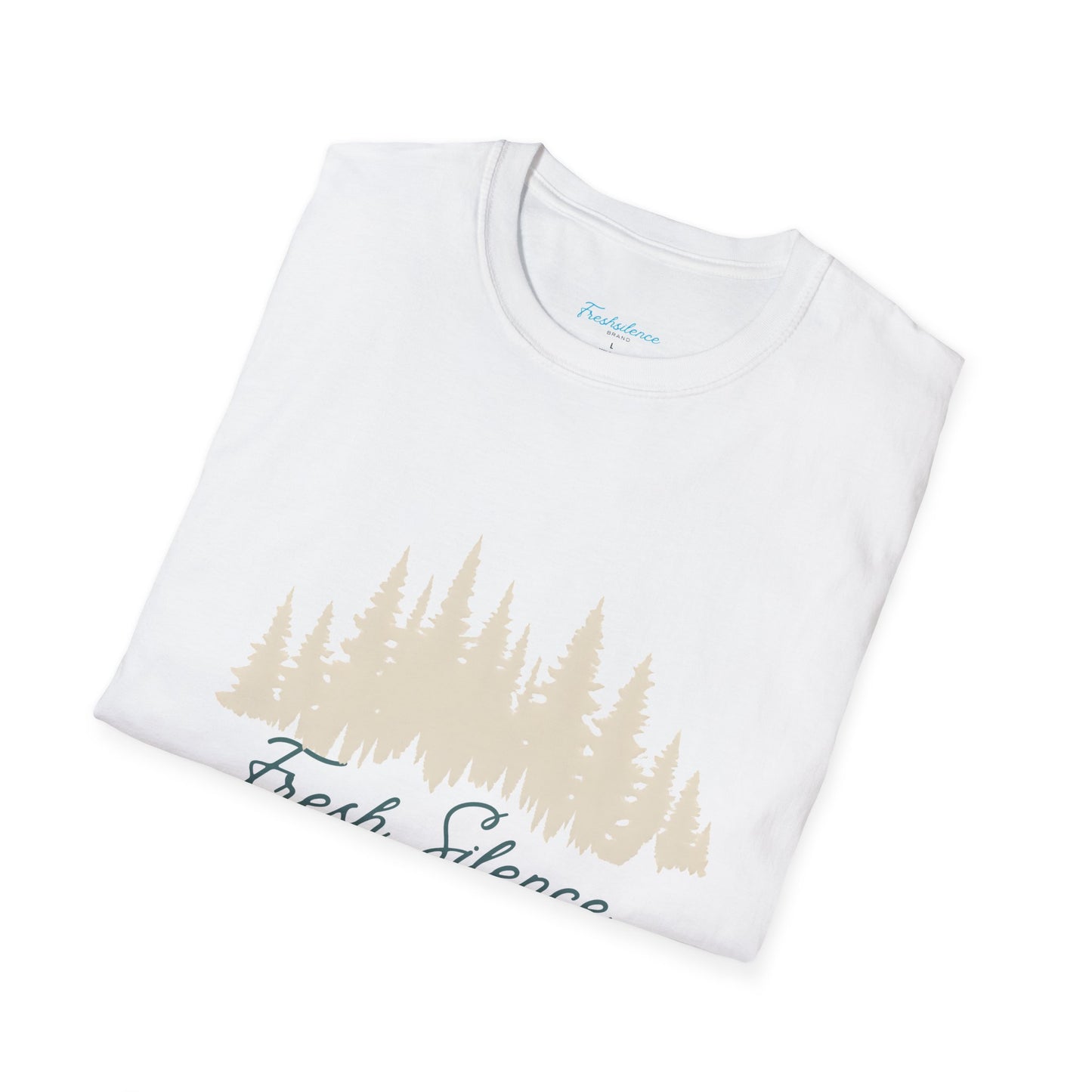 Fresh Silence Forest T-Shirt — Nature Graphic Tee