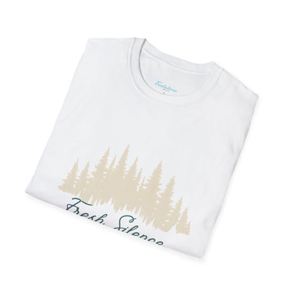Fresh Silence Forest T-Shirt — Nature Graphic Tee