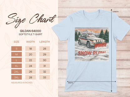 Snow Plow Gildan 64000 Softstyle T-Shirt Product