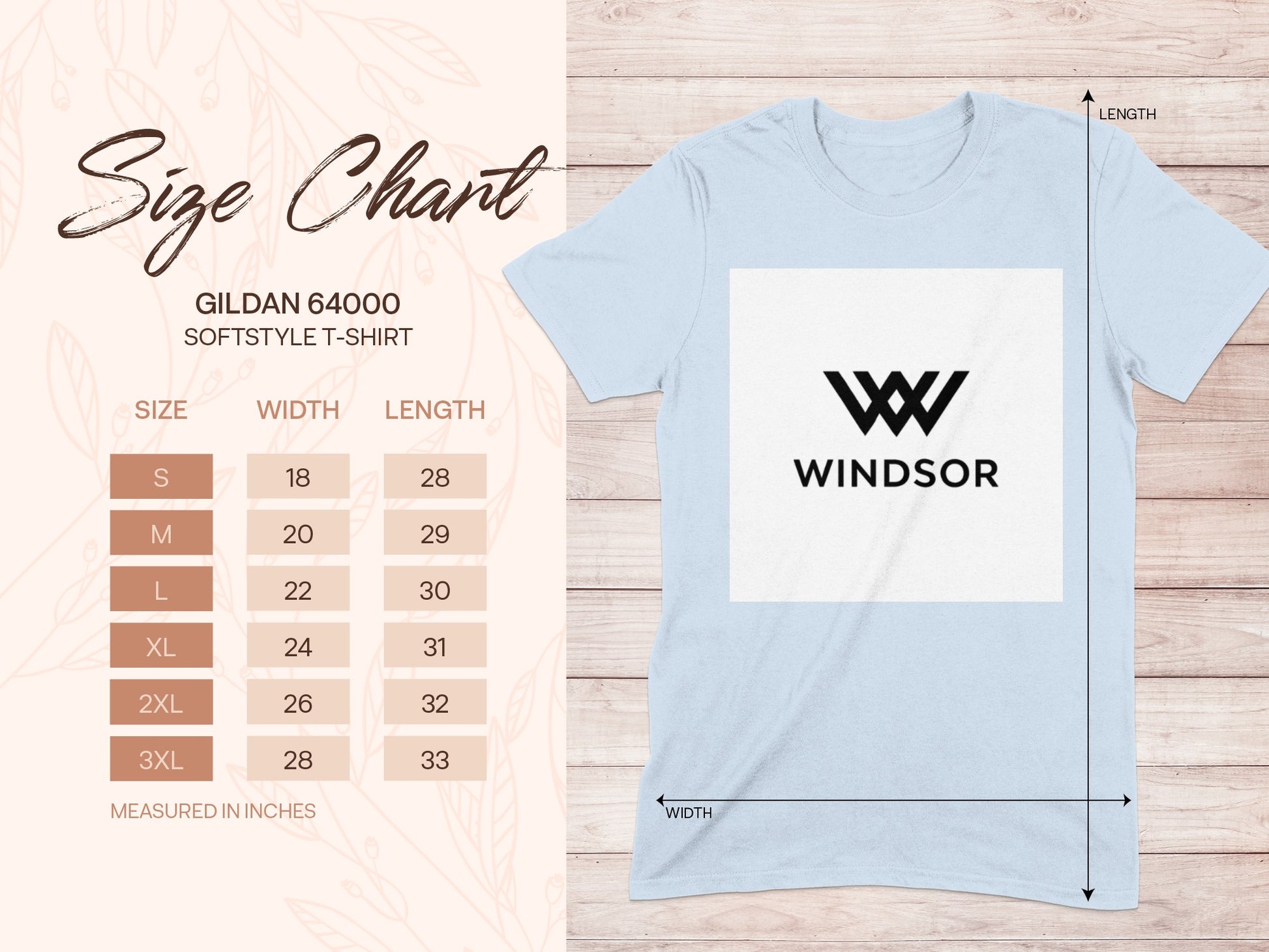 Windsor Branded T-Shirt Comfortable Softstyle Tee