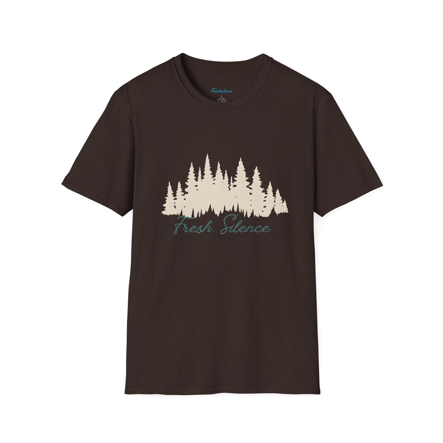 Fresh Silence Forest T-Shirt — Nature Graphic Tee