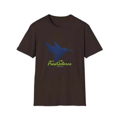 Hummingbird 'Fresh Silence' Dark Blue —T-Shirt