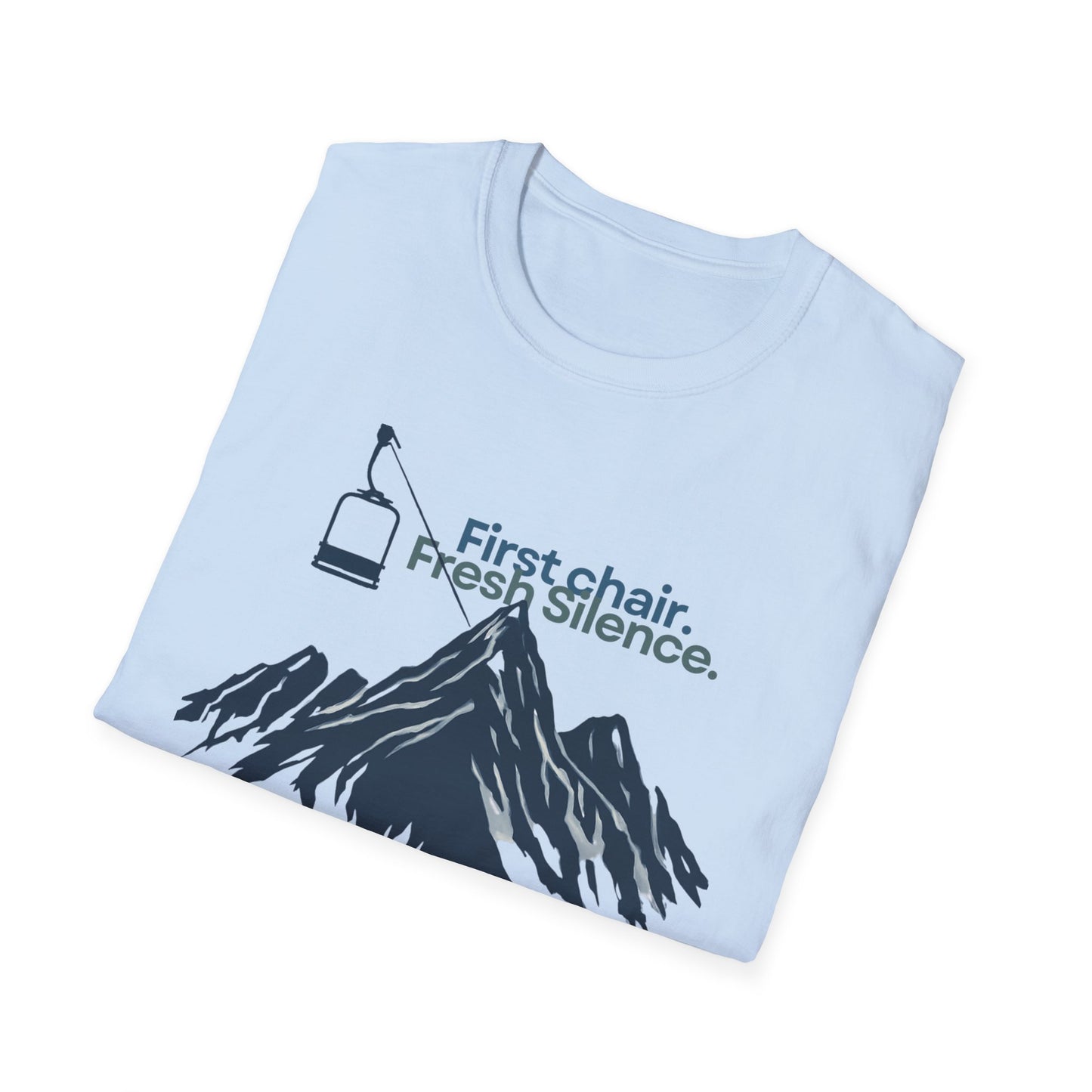 First Chair. Fresh Silence. T-shirt