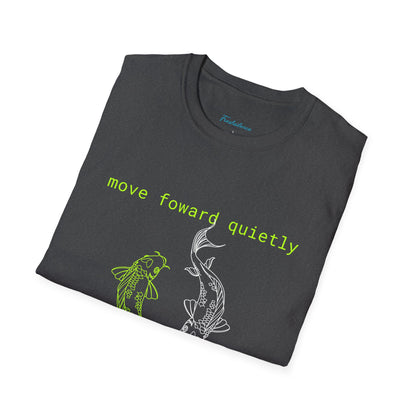 Mermaid Glow Tee — "Swim Toward Eternity" Neon Graphic T-Shirt