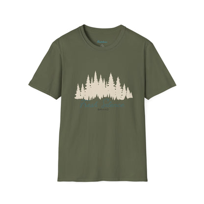 Fresh Silence Forest T-Shirt — Nature Graphic Tee