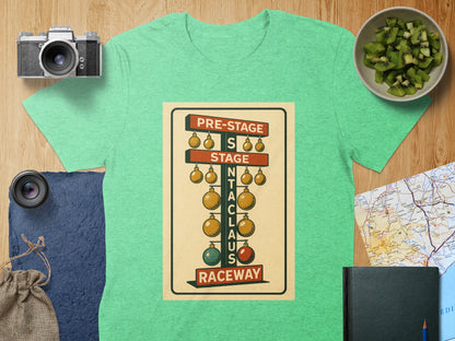 Pre-Stage Stage Santa Claus Race Christmas T-shirt