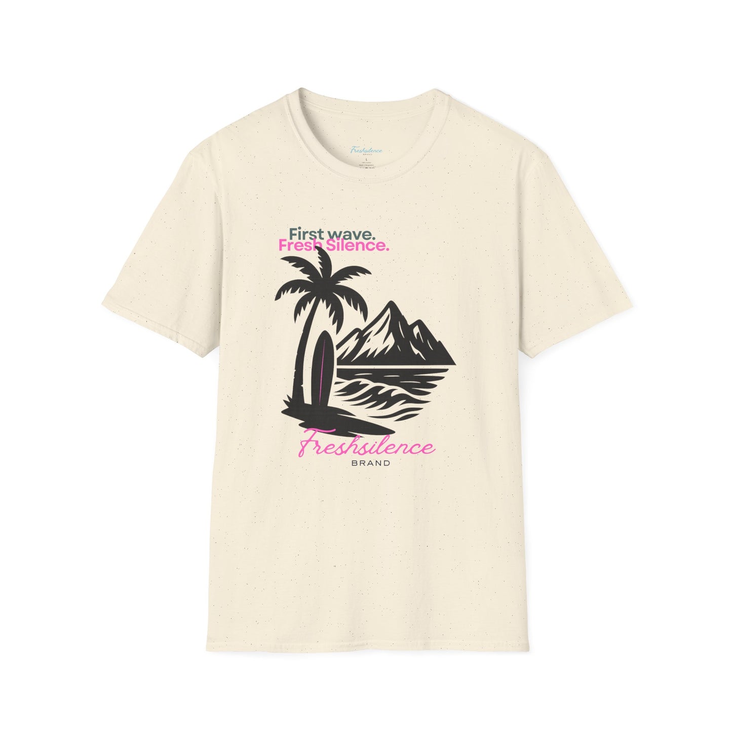 Surf Resilience T-Shirt — Retro Palm Beach Graphic Tee