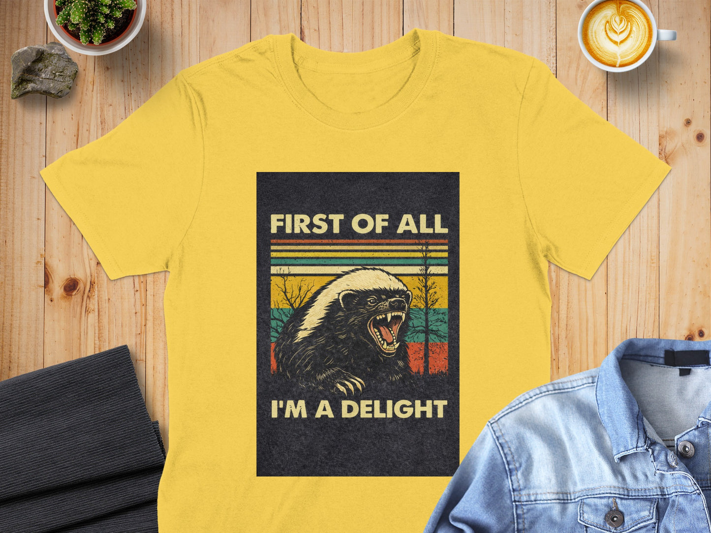 First Of All I'm A Delight Graphic T-shirt