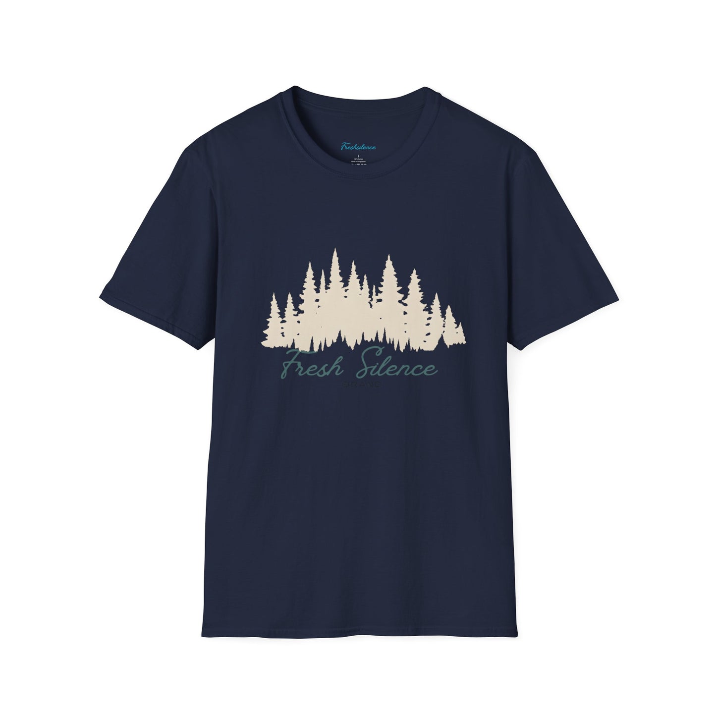 Fresh Silence Forest T-Shirt — Nature Graphic Tee