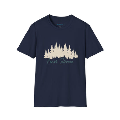 Fresh Silence Forest T-Shirt — Nature Graphic Tee