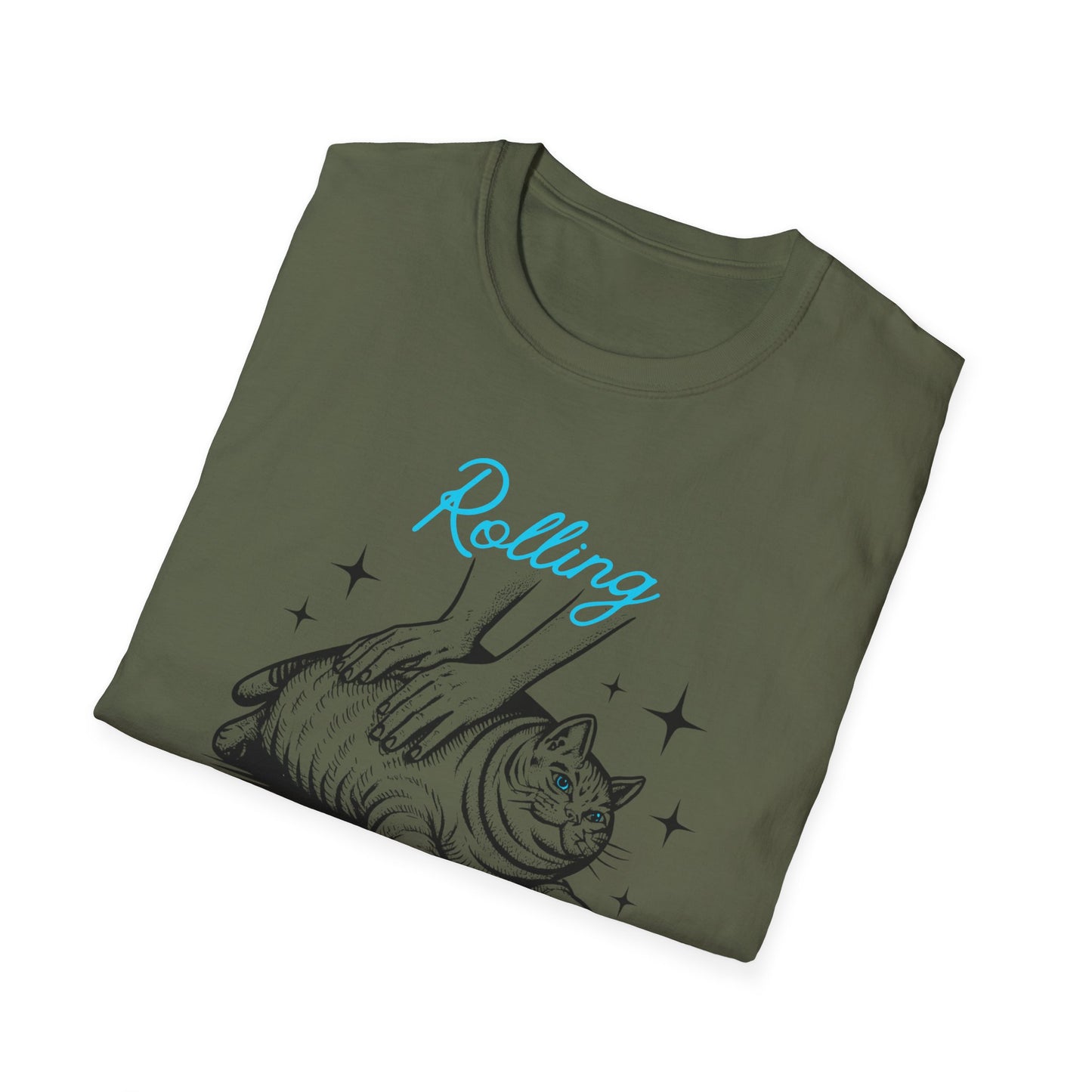 Rolling Fatties Cat T-Shirt