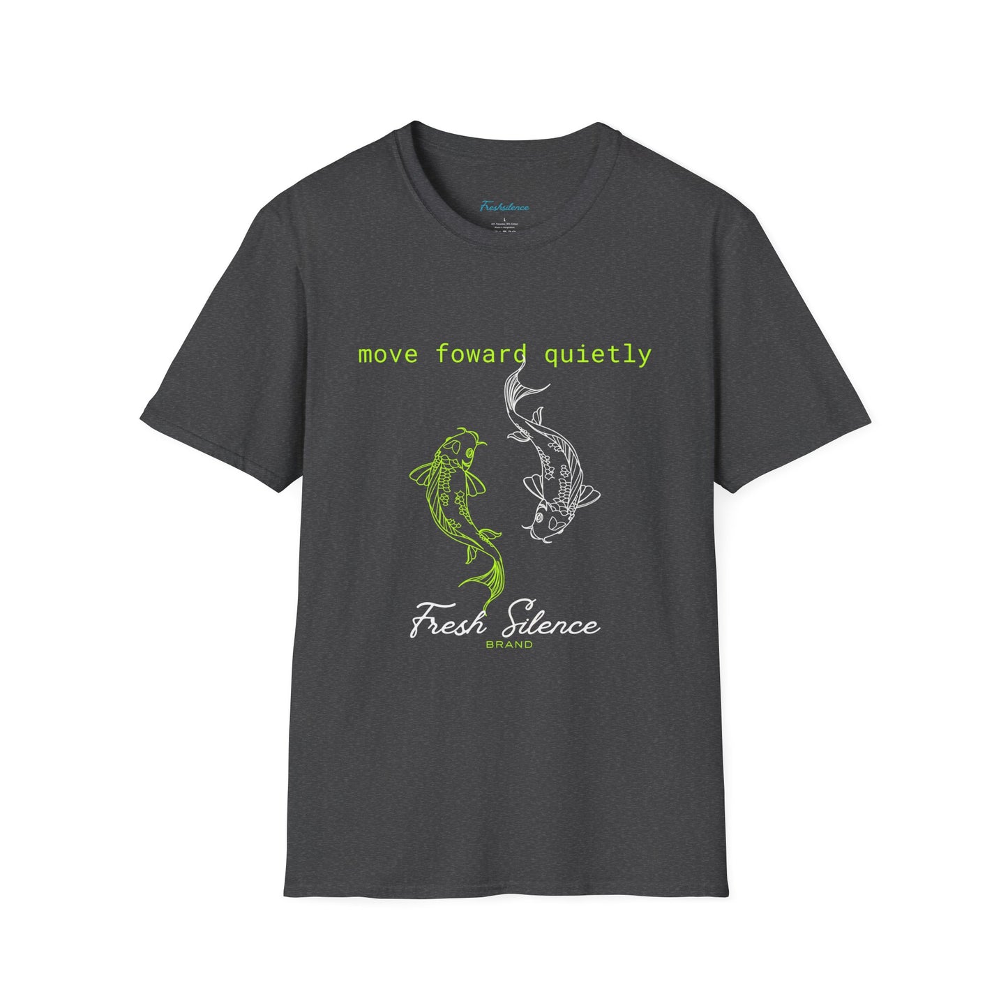 Mermaid Glow Tee — "Swim Toward Eternity" Neon Graphic T-Shirt