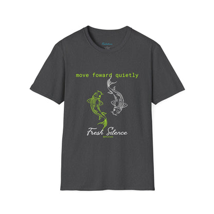 Mermaid Glow Tee — "Swim Toward Eternity" Neon Graphic T-Shirt