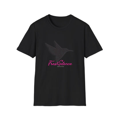 Hummingbird 'Fresh Silence' 3D Pink —T-Shirt