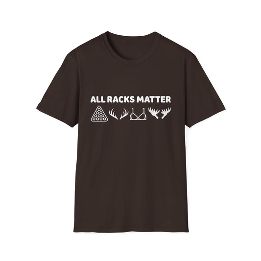 All Racks Matter Graphic T-Shirt — Hunter & Game Antler Rack Tee