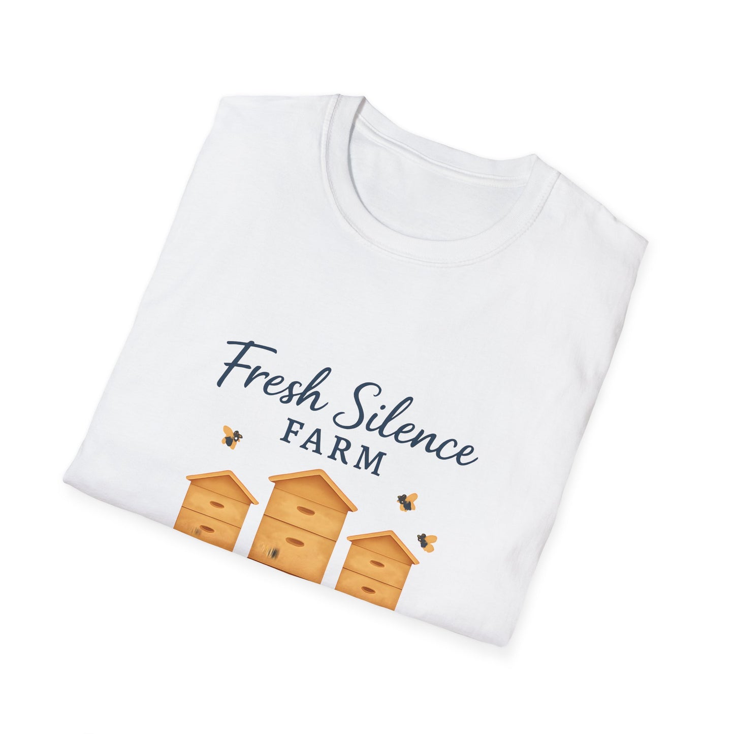 Fresh Silence Farm Honey Bees T-Shirt — Beekeeper Farm Honey Tee